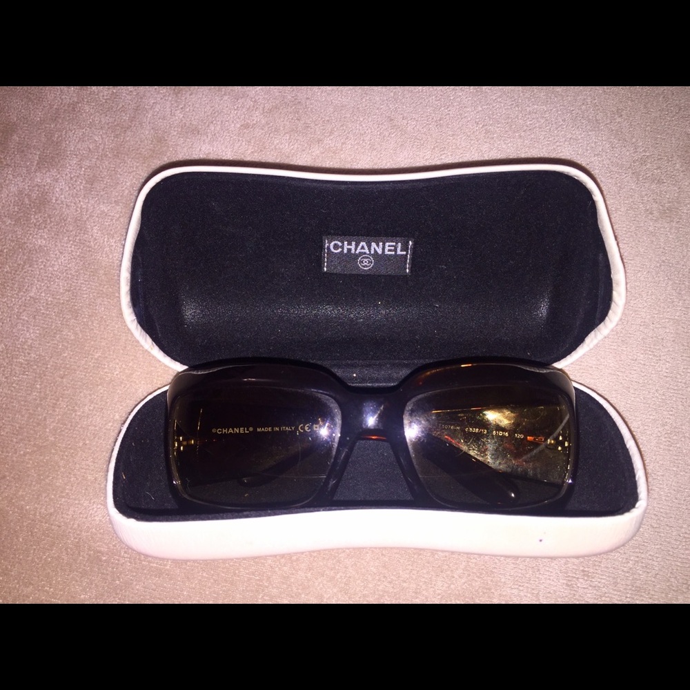 CHANEL Mother of Pearl Sunglasses 5076-H Brown - Picture 6 of 8